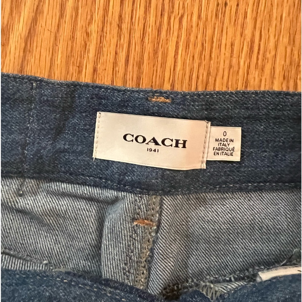 Coach mom jeans patch work - Picture 5 of 5